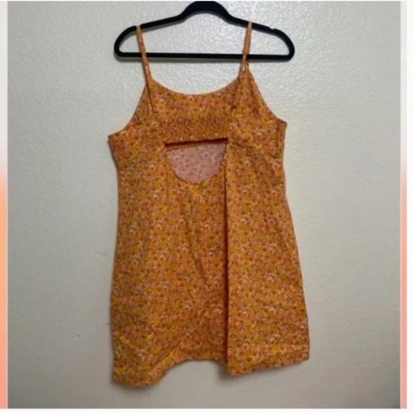 Retro Floral Boho Peasant Hipster Hippie Art Chic Modern Glam Cottage Mini Dress - Picture 4 of 4